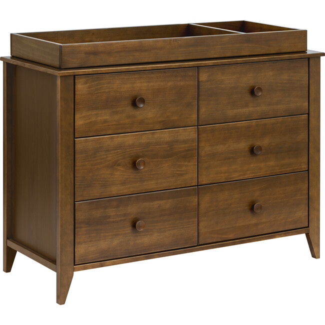 Sprout 6-Drawer Double Dresser in Natural Walnut - Dressers - 3