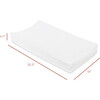 Quilted Changing Pad Cover in White - Changing Pads - 6