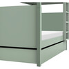 Universal Twin Storage Trundle Bed in Light Sage - Beds - 6