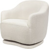 Foy Glider in Boucle in Ivory Boucle - Nursery Chairs - 1 - thumbnail