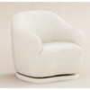 Foy Glider in Boucle in Ivory Boucle - Nursery Chairs - 2