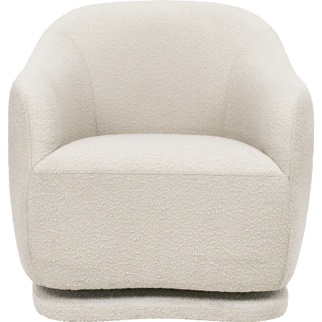 Foy Glider in Boucle in Ivory Boucle - Nursery Chairs - 3