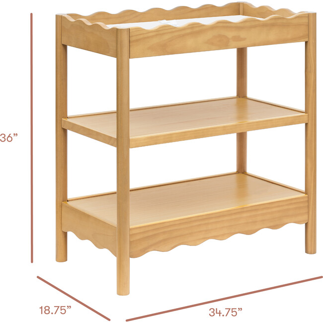 Swell Changing Table in Honey - Changing Tables - 7