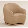 Foy Glider in Boucle in Sand Boucle - Nursery Chairs - 3