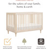 Lolly 3-in-1 Convertible Crib with Toddler Bed Conversion Kit in Washed Natural - Cribs - 7