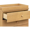 Gelato 3-Drawer Changer Dresser with Vegan Tan Leather Feet - Dressers - 5