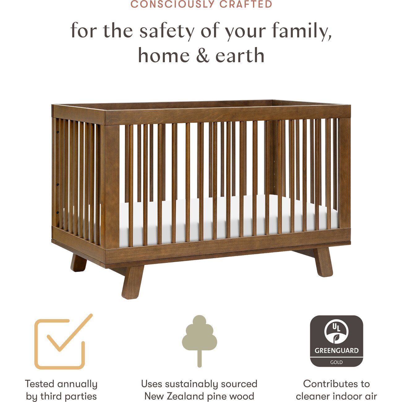 Babyletto hudson crib natural on sale