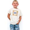 Thankful Dude Checker Thanksgiving Short Sleeve T-Shirt, Natural - T-Shirts - 2