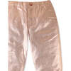 Girls Lame Bronze Balloon Fit Twill Pants, Metallic - Pants - 3