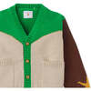 Boys Western Style Knit Long Sleeve Button-Up Cardigan, Multicolors - Cardigans - 3