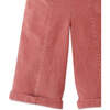 Baby Girls Velvet Sailor Pocket Pants, Tan - Pants - 4