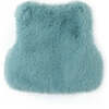 Baby Girls Reversible Faux Fur Sleeveless Gilet, Blue - Vests - 4