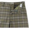 Plaid Loose Fit Pocket Pants, Green - Pants - 3