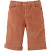 Baby Girls Corduroy Pocket Pull-On Pants, Tan - Pants - 1 - thumbnail