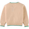 Baby Boys Wana Banana & Monkey Intarsia Cardigan, Beige - Cardigans - 2