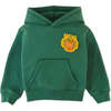 Baby Boys Roar Tiger Chenille Applique Fleece Hood Pullover, Green - Sweaters - 1 - thumbnail