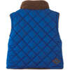 Baby Boys Reversible Sleeveless Sherpa Gilet, Brown - Vests - 4