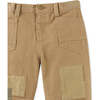 Baby Boys Patchwork Relaxed Arc Fit Pants, Brown - Pants - 3