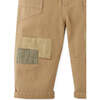 Baby Boys Patchwork Relaxed Arc Fit Pants, Brown - Pants - 4