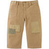 Baby Boys Patchwork Relaxed Arc Fit Pants, Brown - Pants - 5