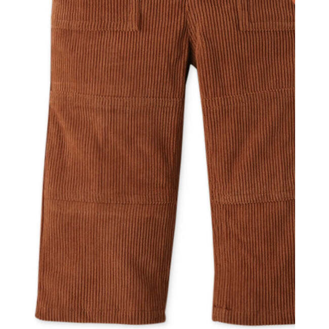 Baby Boys Fox Embroidered Corduroy Pants, Brown - Pants - 4