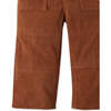 Baby Boys Fox Embroidered Corduroy Pants, Brown - Pants - 4