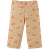 Baby Boys Fox All Over Print Twill Pants, Brown - Pants - 5