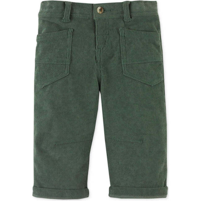 Baby Boys Corduroy Relaxed Arc Fit Pants, Green