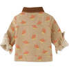 Baby Boys Fox All Over Print Twill Jacket, Brown - Jackets - 2