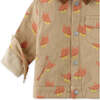 Baby Boys Fox All Over Print Twill Jacket, Brown - Jackets - 4