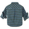 Baby Boys Checkered Embroidered Long Sleeve Western Shirt, Multicolors - Shirts - 2