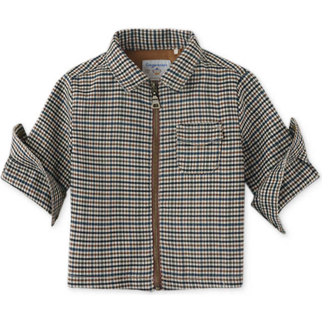 Baby Boys Amazing Dude Embroidered Overshirt Jacket, Multicolors