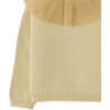 Baby Girls Knit Pleat Tulle Collar Pullover, Beige - Sweaters - 4