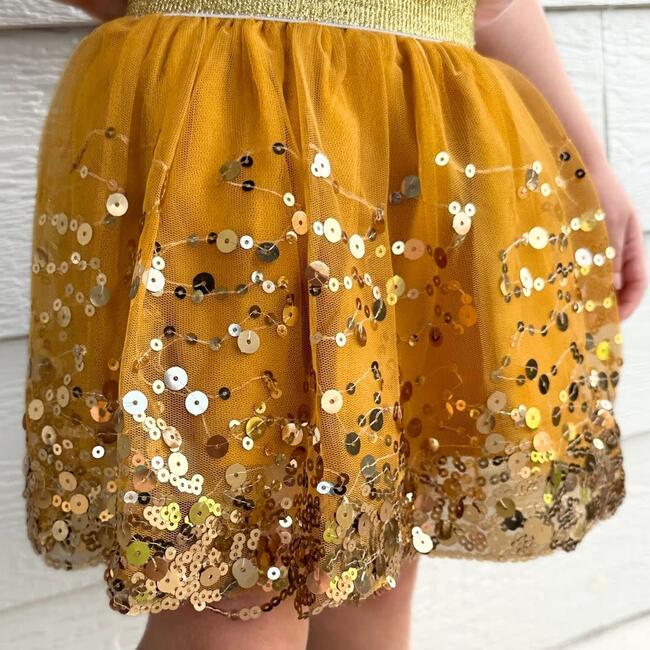 Spice Sequin Tutu, Orange - Tutus - 3