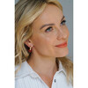 Women's Mila 6-Replaceable Glass Charm Hoop Earrings, Fruit Loops - Earrings - 5