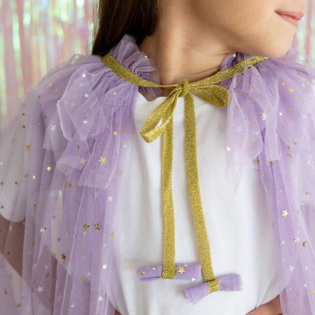 Lavender Star Cape, Lavender - Costume Accessories - 3