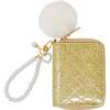 Sparkle Pearl Strap Wallet,  Gold - Bags - 1 - thumbnail