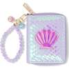 Shiny Seashell Mermaid Wallet,  Purple - Bags - 1 - thumbnail