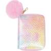 Shiny Tie Dye Mermaid Scale Wallet,  Pink - Bags - 1 - thumbnail