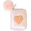 Shiny Heart Patch Wallet,  Pink - Bags - 1 - thumbnail