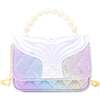 Mermaid Tail Pearl Handle Bag,  Purple - Bags - 1 - thumbnail