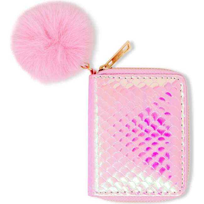 Mermaid Scale Wallet,  Pink