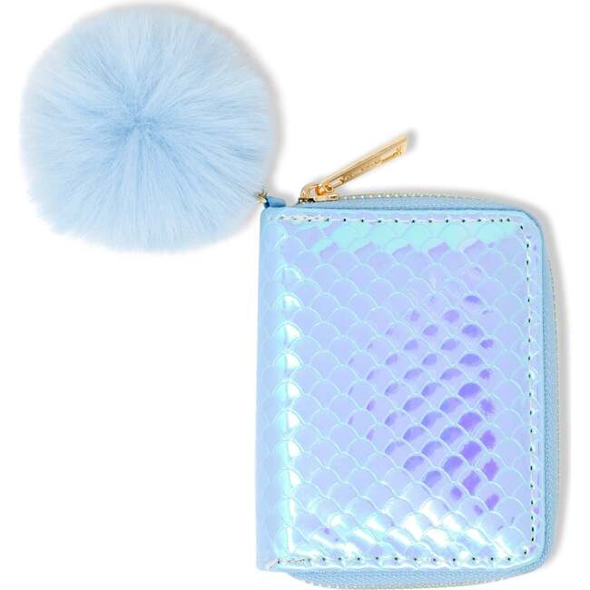 Mermaid Scale Wallet,  Blue