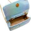 Mermaid Tail Pearl Handle Bag,  Blue - Bags - 5