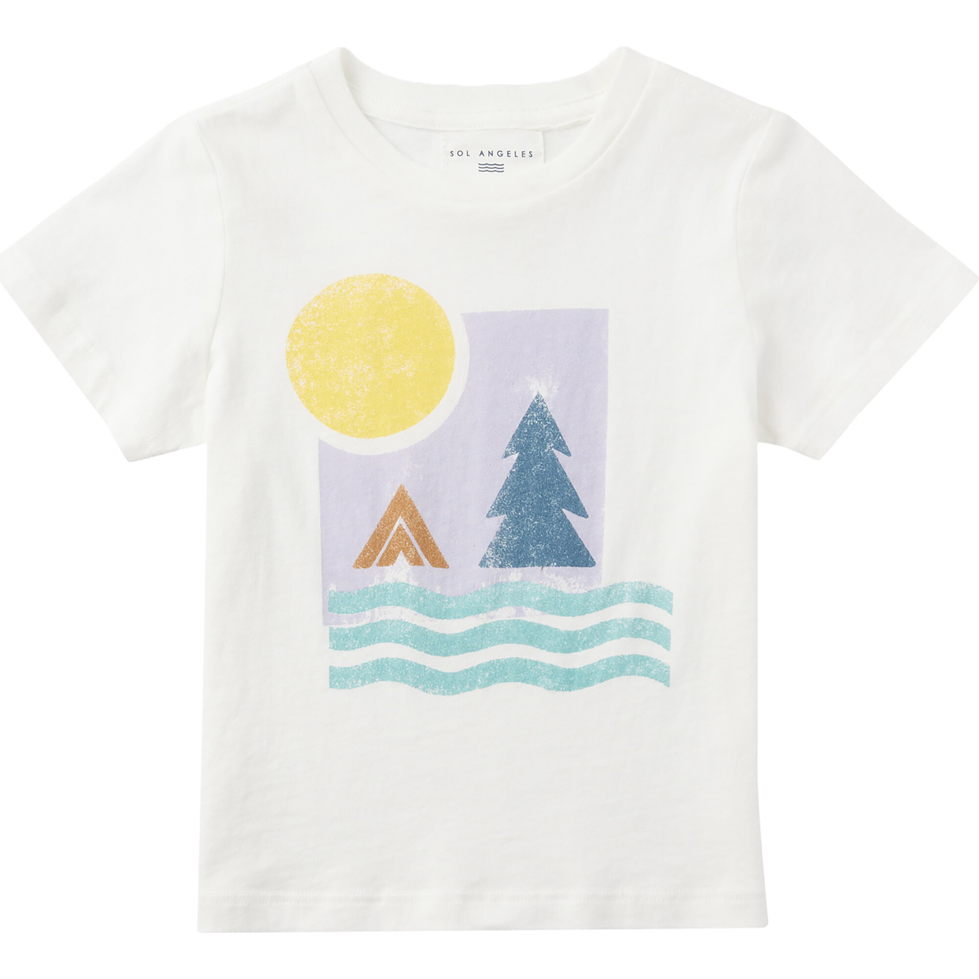 Salute Marlow Crew Neck Short Sleeve T-Shirt, White - T-Shirts - 1