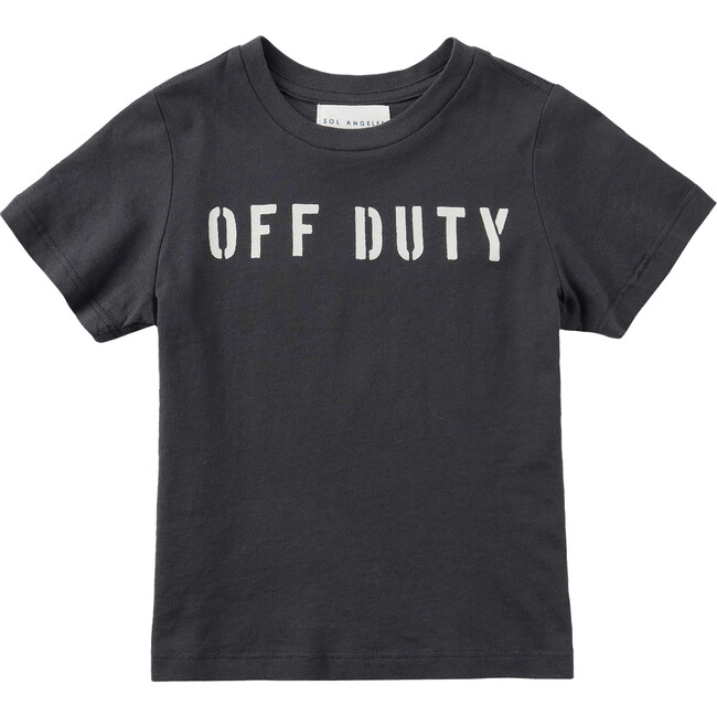 Off Duty Marlow Crew Neck Short Sleeve T-Shirt, Black