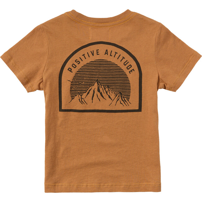 Positive Marlow Crew Neck Short Sleeve T-Shirt, Tan - T-Shirts - 2