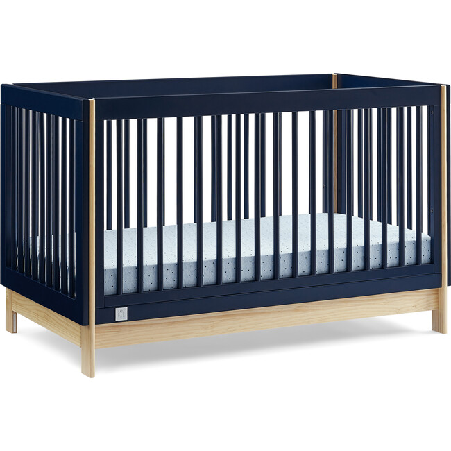 Tate 4-In-1 Convertible Crib, Blue