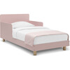 Square Headboard Toddler Bed, Pink - Beds - 1 - thumbnail