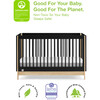 Tate 4-In-1 Convertible Crib, Black - Cribs - 3